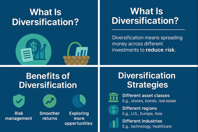 Diversification explained with benefits and strategies